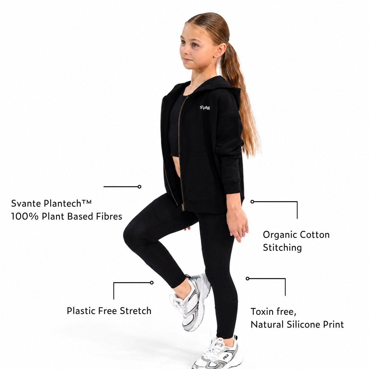Black Sports Leggings