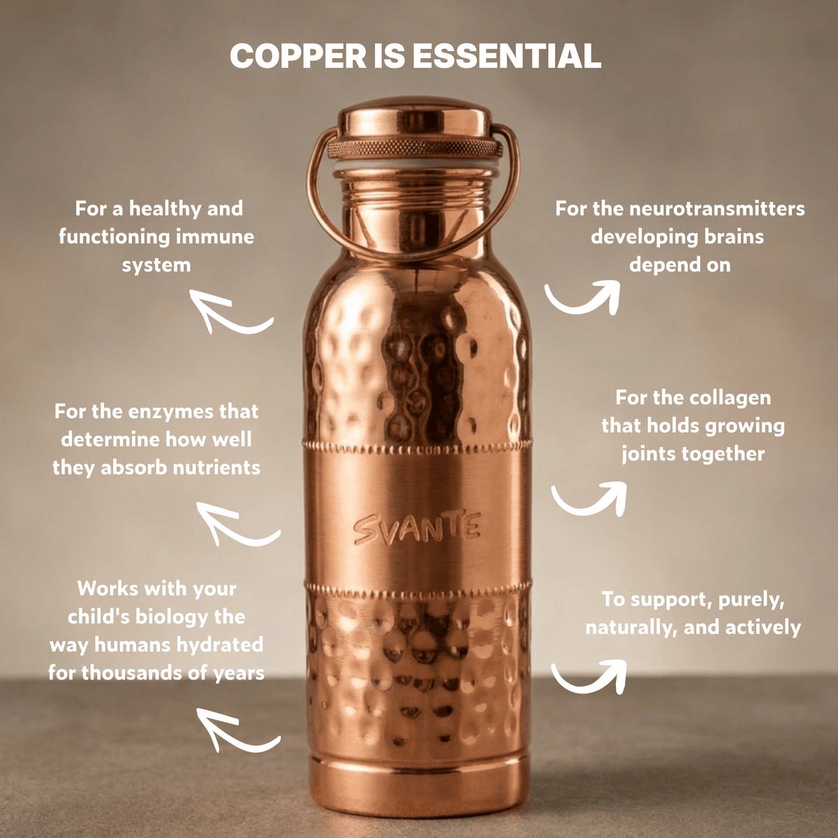 COPPER WATER BOTTLE