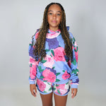 Sweat à capuche Frequency pour filles | Coton régénératif Earthknit™