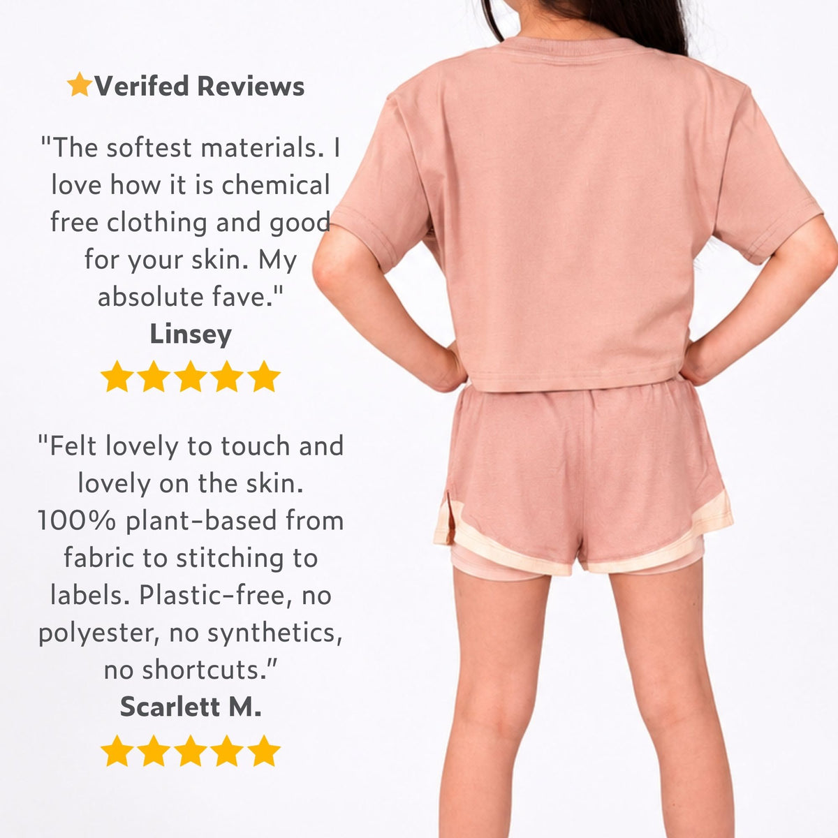 Crop Tee & Shorts Set