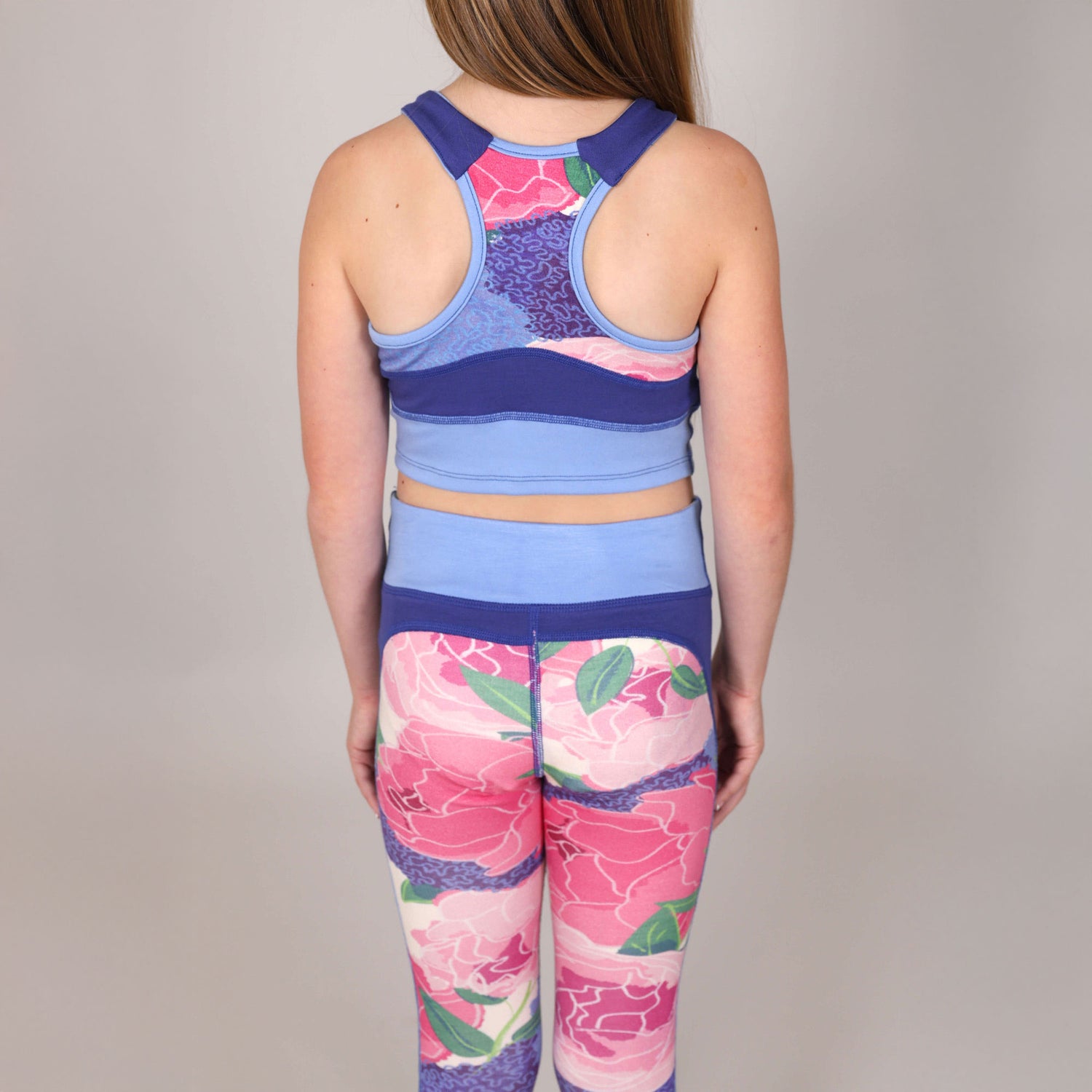 Dívčí sportovní crop top Elevate | Plantech™