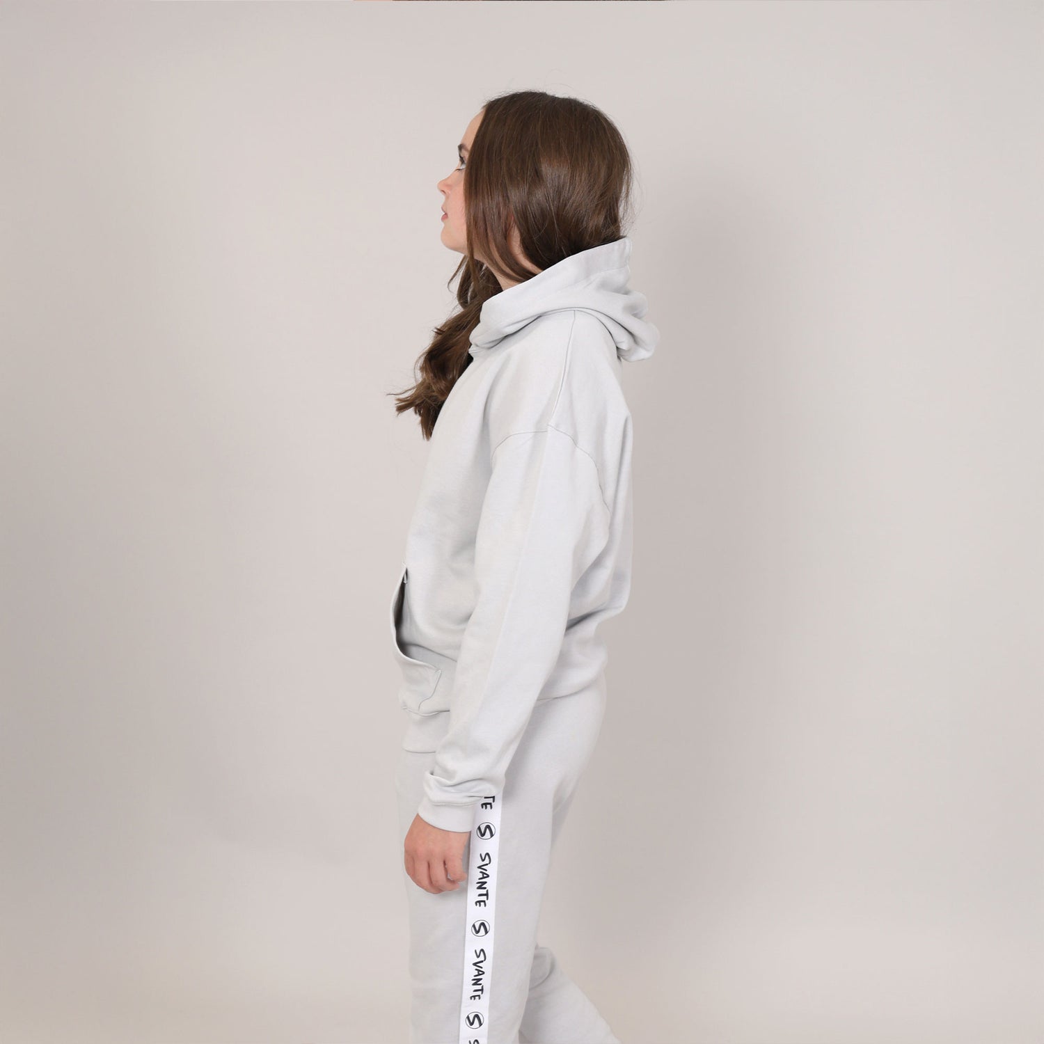 Girls Core Earthknit™ 2-Piece Hoodie & Jogger Harbour Mist Set | Save 10%