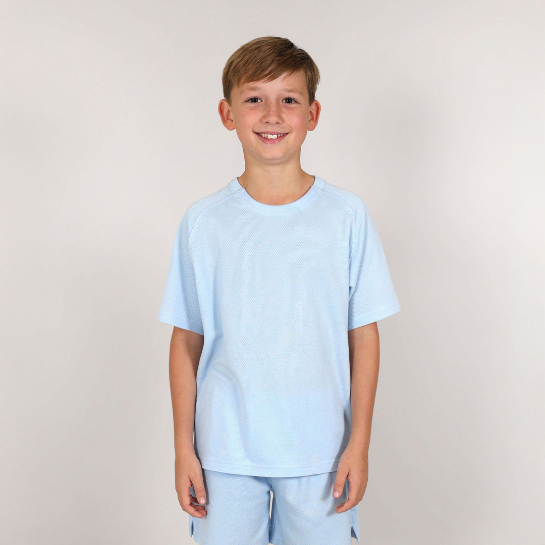 BACK IN STOCK: Boys Pace MeshFlex™ T-Shirt | Plant-Based
